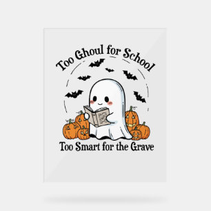 Trick or Treat Halloween Acrylic Sign