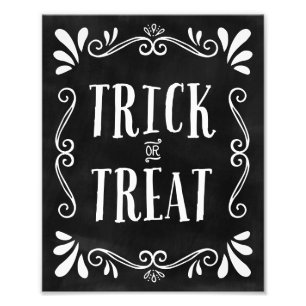 Trick or Treat Halloween Art Print