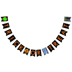 Trick or Treat Halloween Bunting Banner
