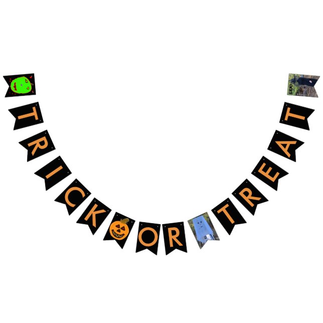 Trick or Treat Halloween Bunting Banner (All)