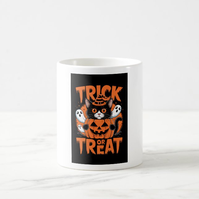 Trick or treat Halloween Coffee Mug (Center)