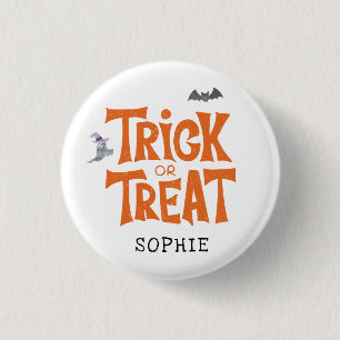 Trick or Treat Halloween Family Matching Costume 3 Cm Round Badge