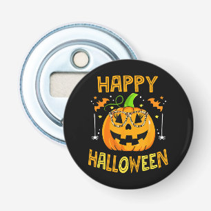 Trick Or Treat Halloween Funny Pumpkin Happy Hallo Bottle Opener