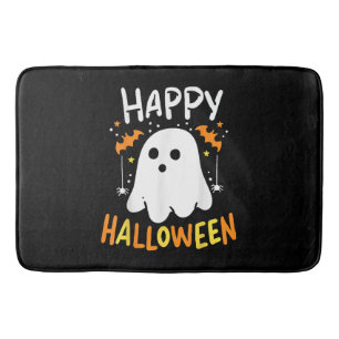 Trick Or Treat Halloween Ghost Bath Mat