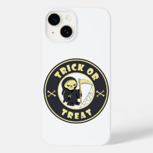 Trick or treat Halloween grim reaper character Case-Mate iPhone 14 Case