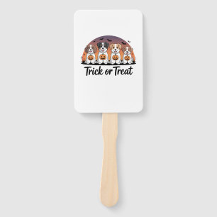 Trick or Treat Halloween Hand Fan