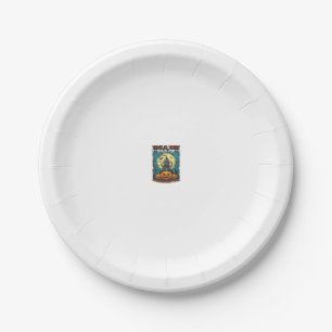 Trick Or Treat Halloween Haunted House Pumpkins Mo Paper Plate