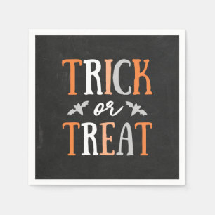 Trick or Treat   Halloween Napkin
