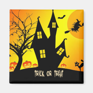 Trick or treat, Halloween Night...Spooky Magnet