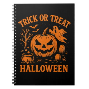 Trick or Treat Halloween Notebook