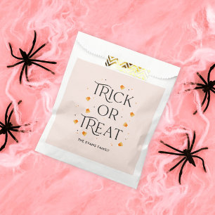 Trick or Treat Halloween Party Favour Bag