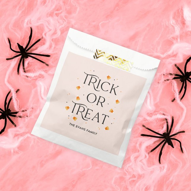 Trick or Treat Halloween Party Favour Bag (Creator Uploaded)