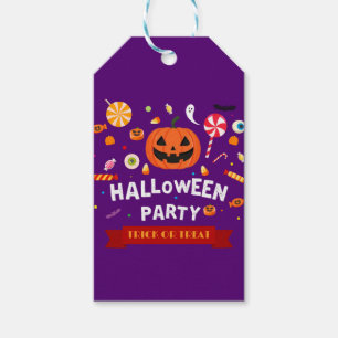 Trick or Treat! Halloween Party Gift Tags