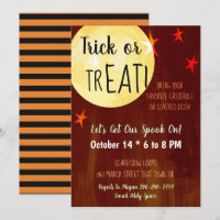 Trick or TrEAT Halloween Potluck Party