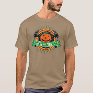 Trick or Treat Halloween Pumpkin T-Shirt