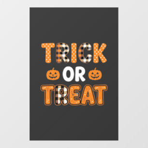 Trick or Treat Halloween Pumpkin Vector Design_1
