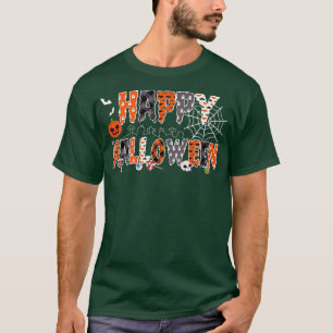 Trick Or Treat Halloween Shirt Pumpkin Happy Hallo
