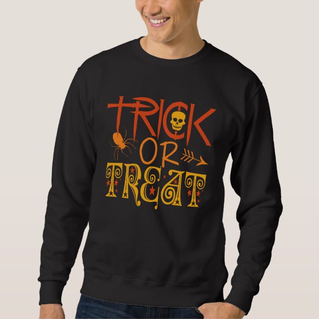 Trick or Treat Halloween shirts & jackets (Front)