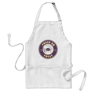 Trick or treat halloween spider Starbucks style Standard Apron