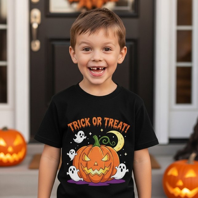 Trick or Treat Halloween T-Shirt (Creator Uploaded)
