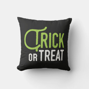 Trick or Treat Halloween Throw Pillow