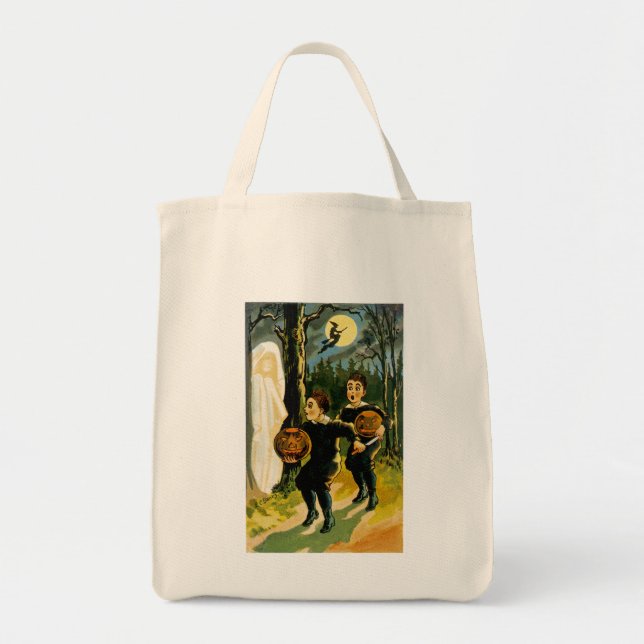 Trick or Treat Halloween Tote Bag (Front)