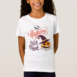 Trick or Treat Happy Halloween Costume for girls  T-Shirt
