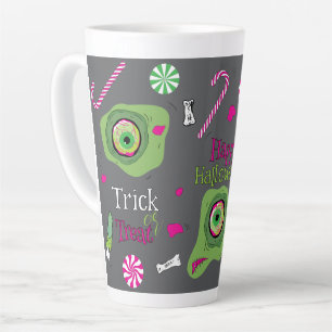 Trick Or Treat Happy Halloween Sweet Death + Candy Latte Mug