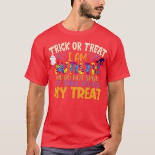 Trick Or Treat I Am Autistic And Do Not Speak TShi T-Shirt