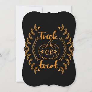 Trick or treat in plants frame 