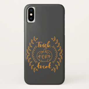 Trick or treat in plants frame Case-Mate iPhone case