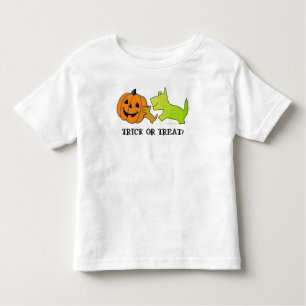 Trick Or Treat Kids Halloween Puppy T-Shirt 1