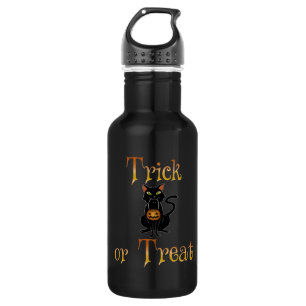 Trick or Treat Kitty 532 Ml Water Bottle