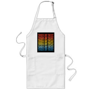 TRICK OR TREAT LONG APRON