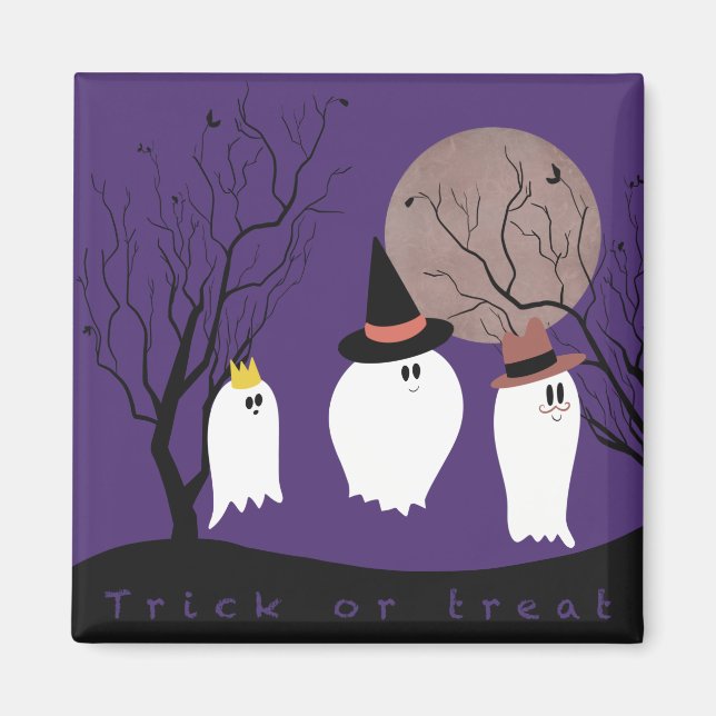 Trick or treat magnet (Front)