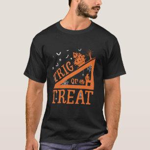 Trick Or Treat Math Teacher Halloween Funny T Shir T-Shirt
