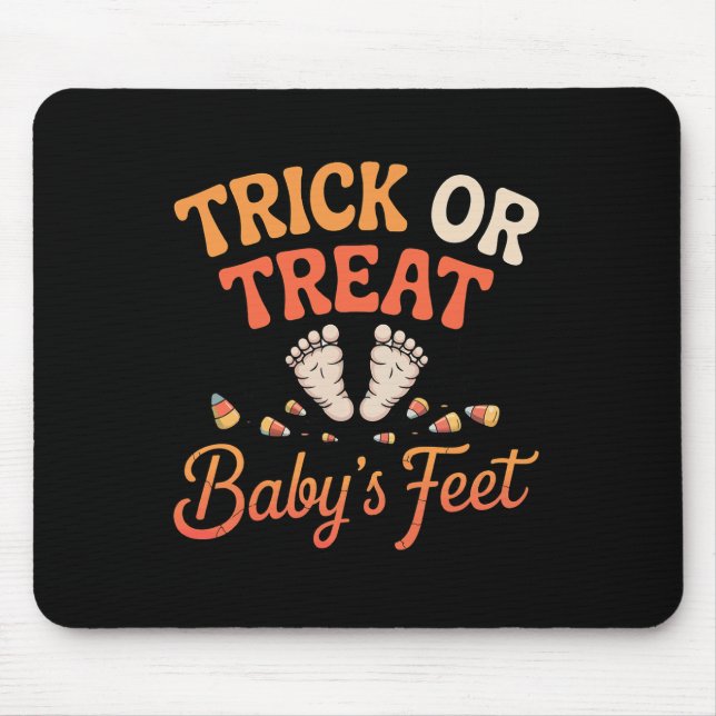 Trick-or-treat  mouse pad (Front)