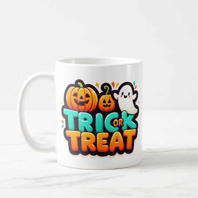 Trick or Treat Mug  (Left)