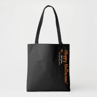 trick or treat,name personalised, happy halloween! tote bag