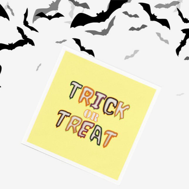Trick or Treat Napkin (Creator Uploaded)