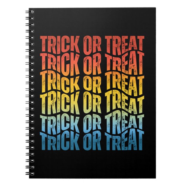 TRICK OR TREAT NOTEBOOK (Front)