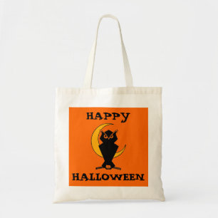 Trick or Treat Owl Tote Bag
