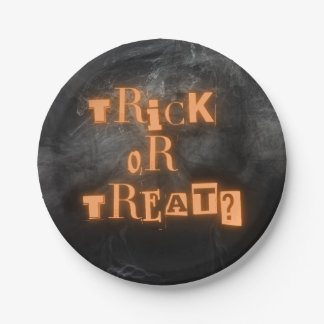 Trick or Treat Plates