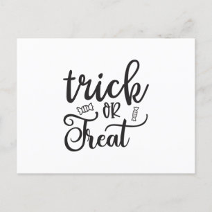 Trick or Treat Postcard