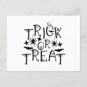 Trick or Treat Postcard