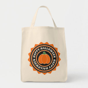 "Trick or Treat" Pumpkin Happy Halloween Tote Bag