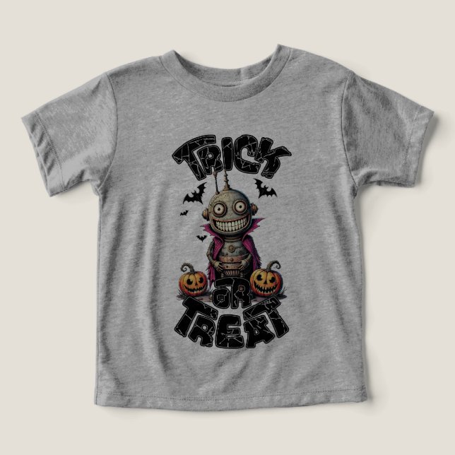 Trick or Treat, Robot Style (Design Front)