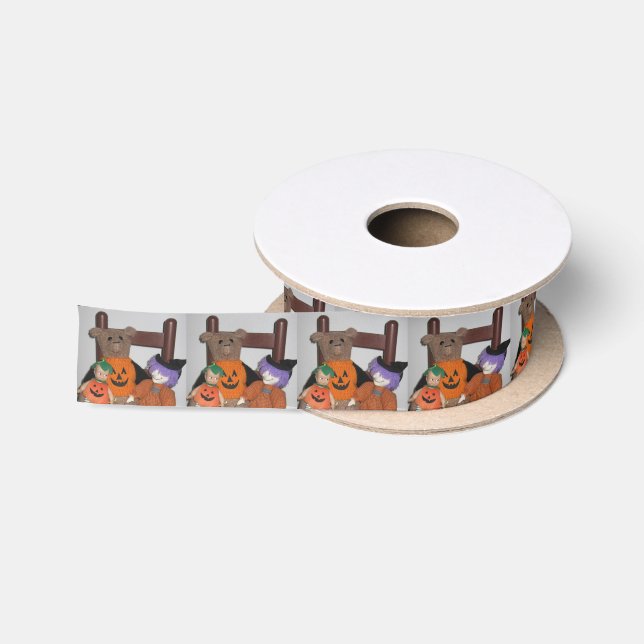 Trick or Treat Satin Ribbon (Spool)