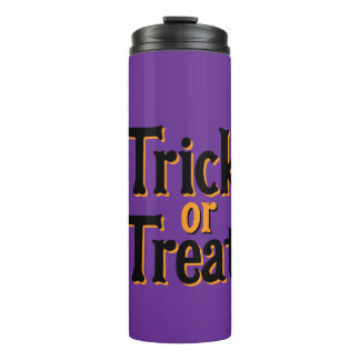 Trick or Treat skeletons Thermal Tumbler