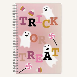 Trick or Treat Spiral Notebook